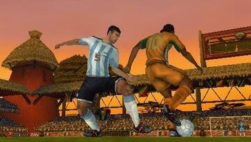 Captura de pantalla - World Tour Soccer 2 (PSP)