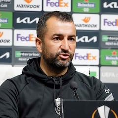 Diego Martínez cumple 1000 días en el Granada. "Es impresionante"