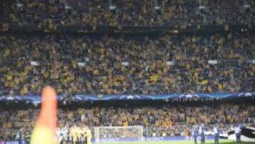 Esteladas en el Barça-BATE.