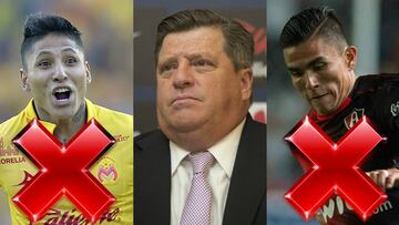 El técnico del América expresó que recibió negativa del Atlas por el jugador mexicano y no contempla al peruano para el ataque azulcrema. Lo del argentino se ha detenido.