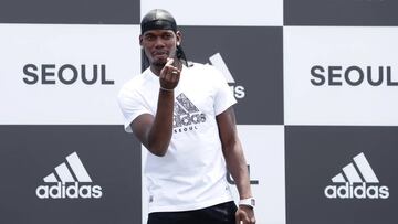 Pogba, en Corea del Sur.