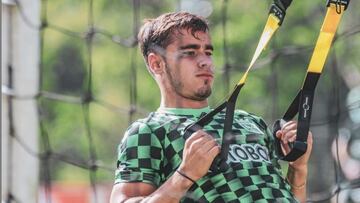 Tomás Ángel, enfocado en aprovechar la oportunidad en Atlético Nacional