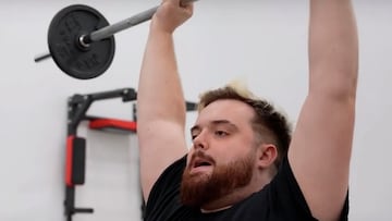 Ibai sufre de la mano de Topuria para seguir con su cambio físico: “Esto es la casa del miedo”