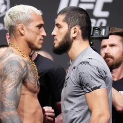 Oliveira, eufórico antes de su combate con Makhachev