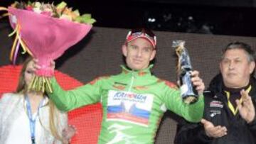El noruego Alexander Kristoff celebra un nuevo triunfo