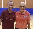 El emotivo encuentro entre el 'Che' García y Larry Brown