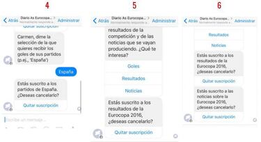 En marcha el Facebook Chatbot AS Eurocopa. ¡Suscríbete!