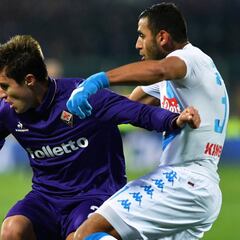 El lateral del Nápoles Ghoulam, en la agenda del Madrid