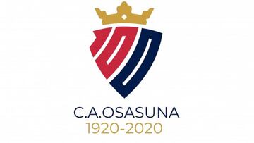 Osasuna presentó el logo del centenario