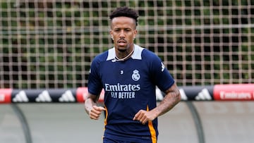 Militao, en Valdebebas.