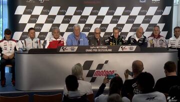 Rueda de prensa del GP Alemania.