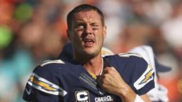 Phillip Rivers, posible protagonista de la noche del draft si los Chargers deciden ir a por Marcus Mariota.