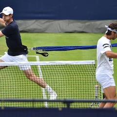 Murray vuelve con victoria en dobles junto a Feliciano López