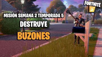 Fortnite: d&oacute;nde encontrar buzones en la Temporada 5