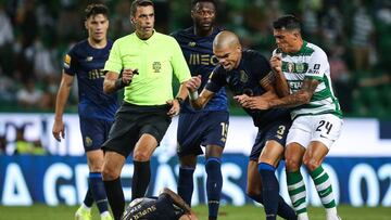 Pepe, denunciado por agresión.