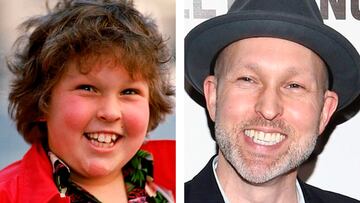 Los protagonistas de la película 'Los Goonies'