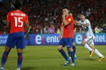 Chile vs Argentina, en imágenes