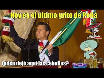 Los mejores memes que dejó el Grito de Independencia de EPN