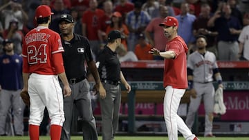 Previo al All-Star Game, Jake Marisnick y Jonathan Lucroy fueron los protagonistas de un incidente donde el miembro de los Angels sac&oacute; la peor parte.