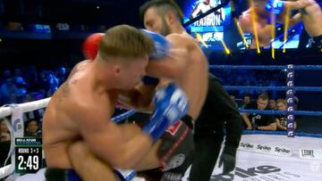 No has visto algo así: paliza brutal que casi le hace vomitar