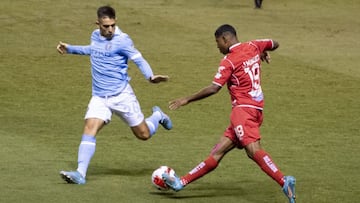 El conjunto de Major League Soccer dio un golpe importante en su visita a Santos de Gu&aacute;piles en el Estadio Nacional de Costa Rica.