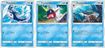 pokemon tcg pocket crisis dimensional a3a cartas pokemon agua
