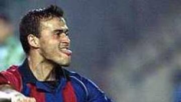 <b>AMIGOS</b>. Luis Enrique estuvo con Figo en su etapa culé.