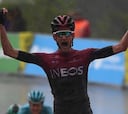 Wouter Poels gana la 7ª etapa reina bajo la lluvia en Dauphiné