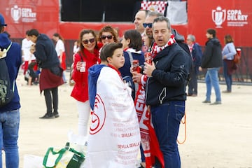 El ambiente previo de la final de Copa en las Fan Zones