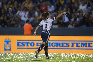 El Clásico Regio entre las Felinas de Tigres y las Rayadas de Monterrey regaló un emocionante empate a 2, con remontada, penal incluido y marca de asistencia con más de 37,500 asistentes.