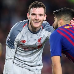 Suárez no se ejercitó: tiene un golpe en el tobillo derecho