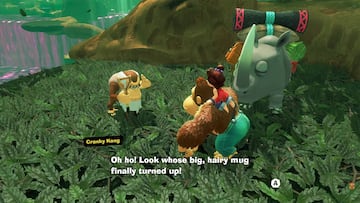 donkey kong bananza cranky kong