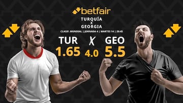 Turquía vs. Georgia: horario, dónde ver, pronósticos y clasificación