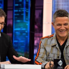 Pablo Motos muestra el regalo especial que le ha hecho Alejandro Sanz