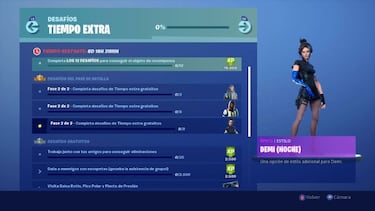 Fortnite: desafíos de Tiempo Extra Temporada 9