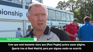 Scholes le da un palo histórico a Pogba por culpa del Real Madrid