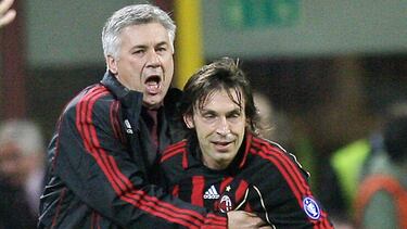 Pirlo no elige a Ancelotti: ?Cmo pueden ponerlo por delante de Conte, Allegri o Lippi?