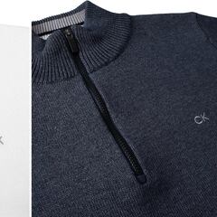 Este jersey de Calvin Klein para hombre es elegante, cálido y ligero