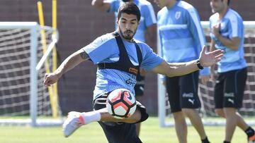 Suárez evoluciona rápidamente y podría jugar ante Argentina