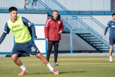 Igor Oca, en el limbo del Leganés