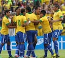 Damiao y Neymar sellan el primer triunfo de la era Scolari