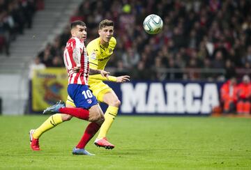 1-1. Ángel Correa marcó el primer tanto.