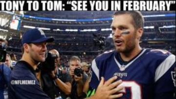 La &uacute;ltima conversaci&oacute;n entre Romo y Brady