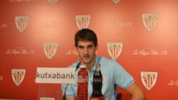 Mikel San José en rueda de prensa.