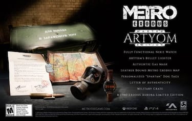 Metro Exodus presenta la Master Artyom Edition, limitada a 10 unidades