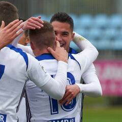 El Deportivo Aragón rompe el gafe a domicilio con un 0-5