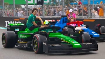 LEGO F1 carrera vida real pilotos risas