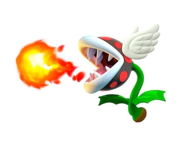 Flying Fire Piranha Plant