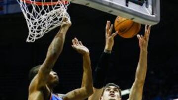 Steven Adams y Serge Ibaka