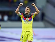 Jonathan Dos Santos of America during the 15th round match between America and Toluca as part of the Liga BBVA MX Varonil, Torneo Clausura 2026 at Banorte (Azteca) Stadium, on April 18, 2026 in Mexico City, Mexico.